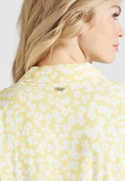 Khujo GOYA - Sukienka Koszulowa - Gelb-weiß Geblümt -Khujo Sklep c0d4553957654cc599a9ac7a3f060ad7