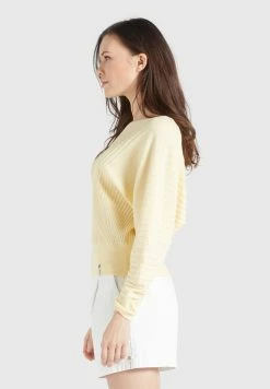 Khujo SYNDRA - Sweter - Hellgelb -Khujo Sklep c27c4aff50904cfe913066c52c6a5b24