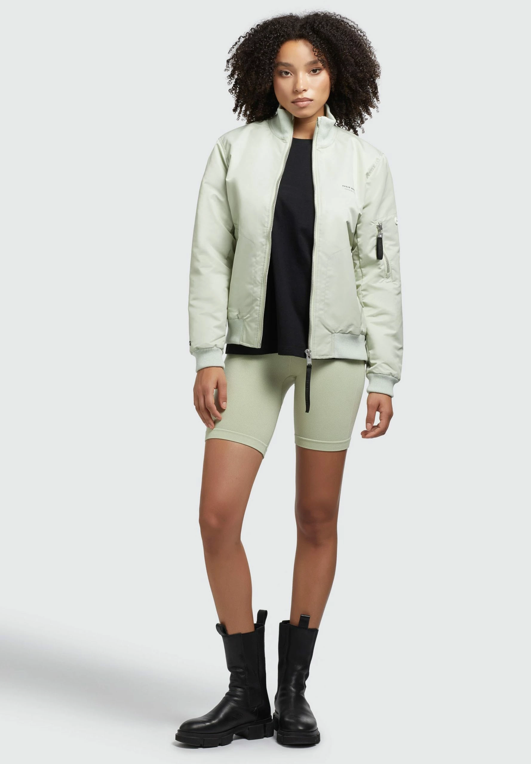 Khujo LOVA - Kurtka Przejściowa - Blassgrün 9 Khujo LOVA - Kurtka Przejściowa - Blassgrün - obrazek 9