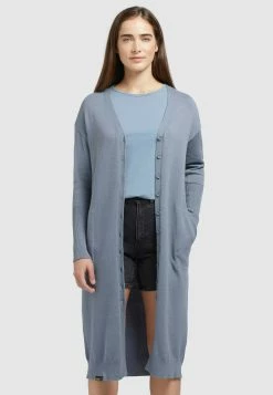 Khujo ELINA - Krótki Płaszcz - Blau