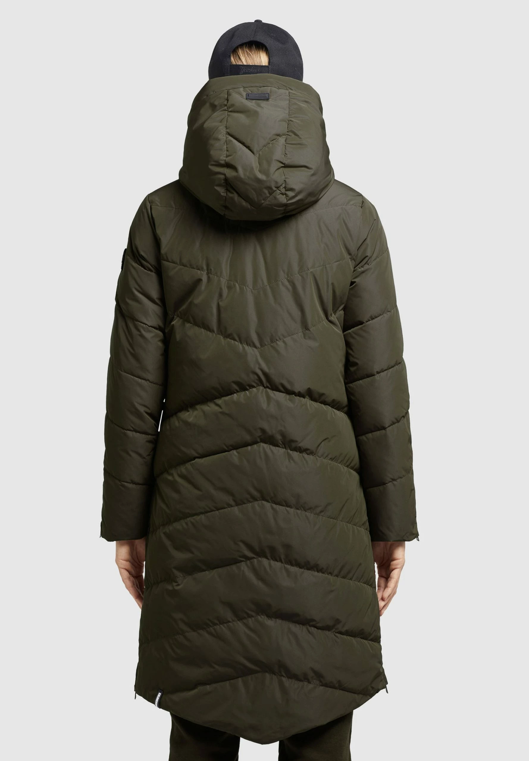 Khujo HUBA - Płaszcz Zimowy - Dunkelgrün 3 Khujo HUBA - Płaszcz Zimowy - Dunkelgrün - obrazek 3