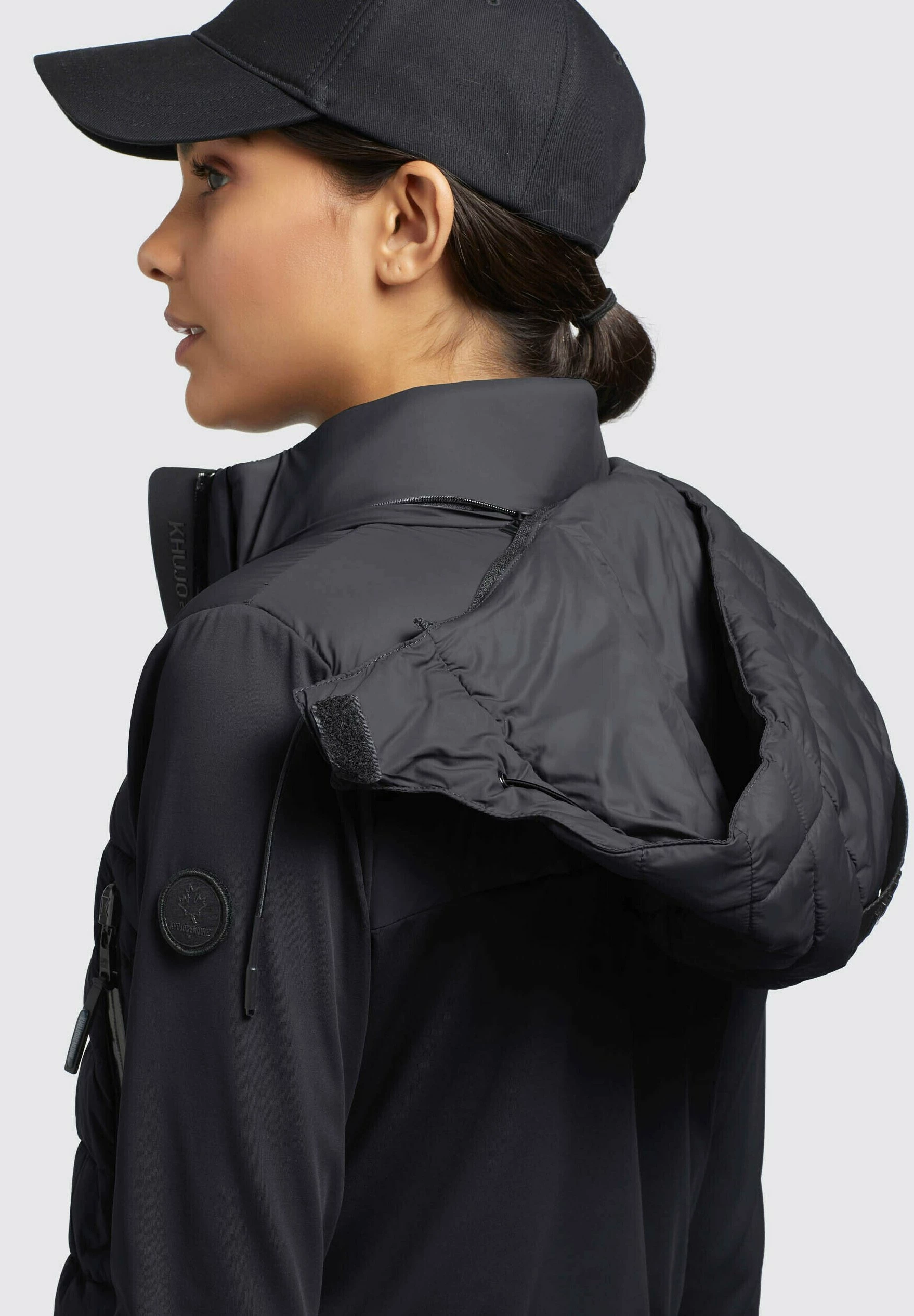 Khujo DALIS MATT - Kurtka Przejściowa - Schwarz 5 Khujo DALIS MATT - Kurtka Przejściowa - Schwarz - obrazek 5