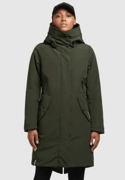 Khujo CHARLYN - Płaszcz Zimowy - Dunkelgrün