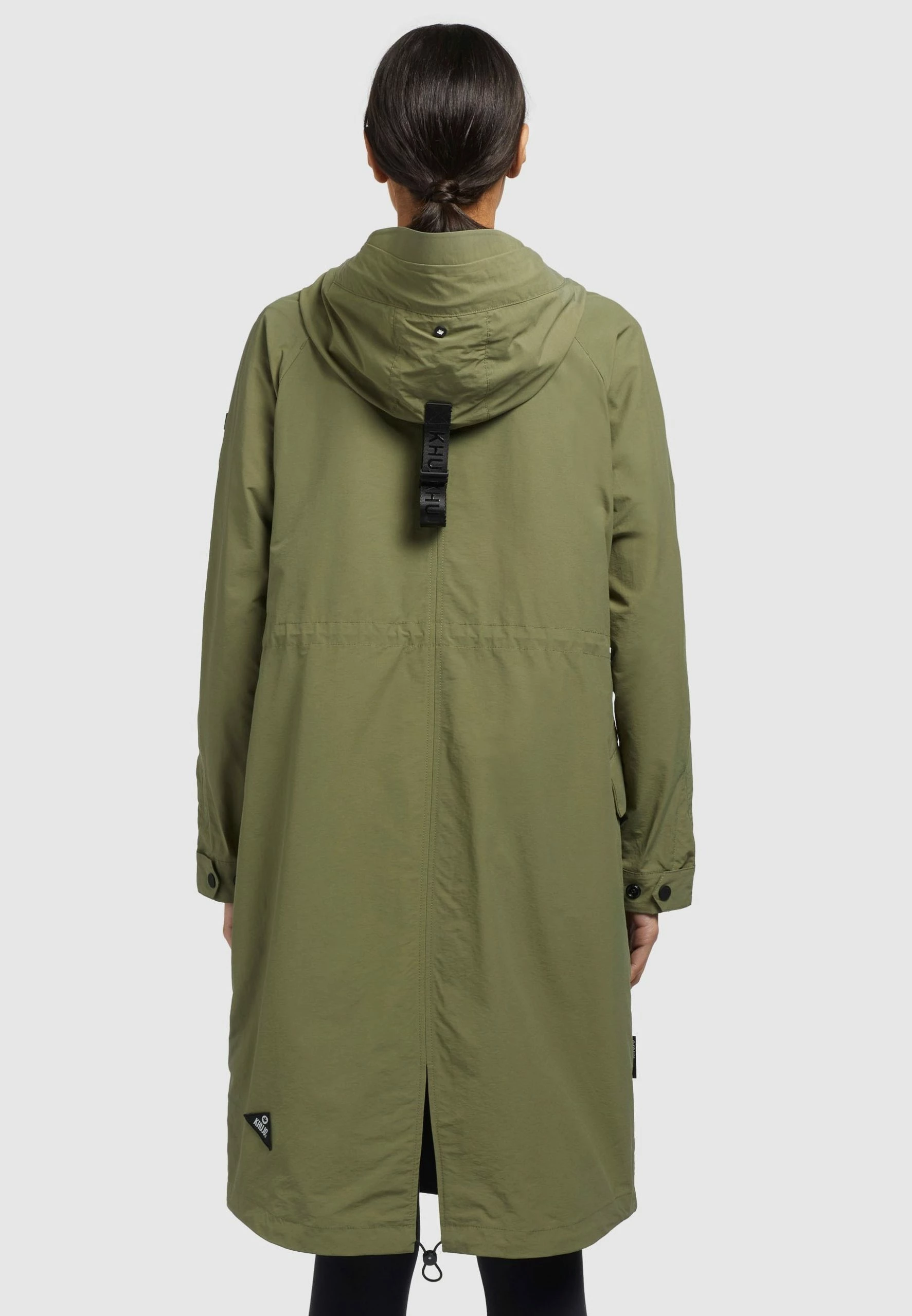 Khujo MARNIA - Kurtka Przeciwdeszczowa - Olivgrün 3 Khujo MARNIA - Kurtka Przeciwdeszczowa - Olivgrün - obrazek 3