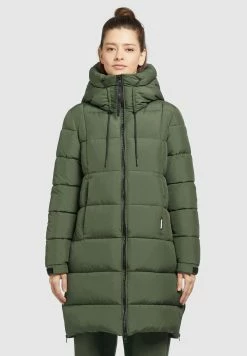 Khujo YOUMA - Płaszcz Zimowy - Olivgrün