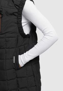 Khujo HARPER - Kamizelka - Schwarz -Khujo Sklep e274f14dc46241d7ba1c6cbe20c4166d