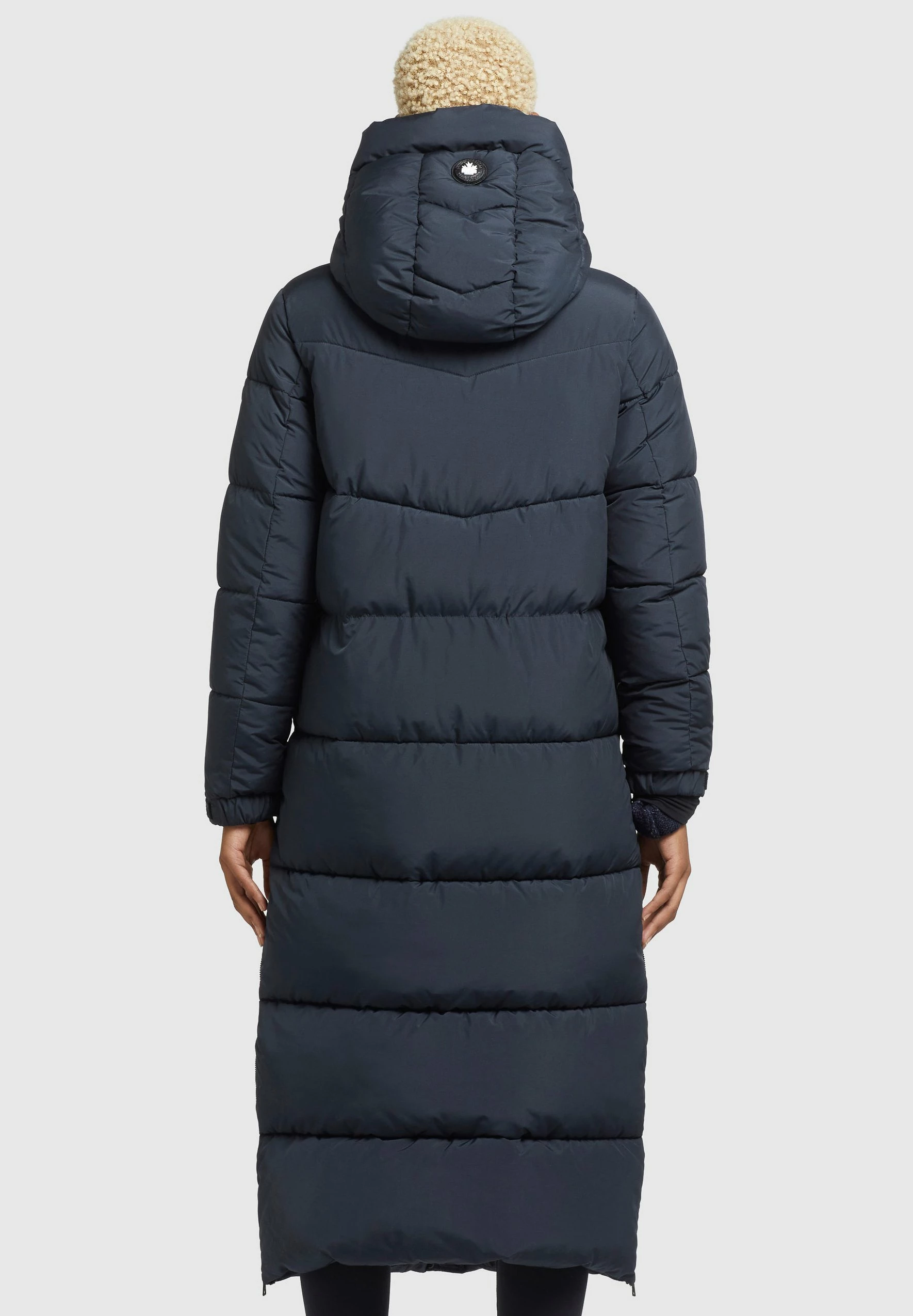 Khujo SHIMANTA2 - Płaszcz Zimowy - Schwarzblau 3 Khujo SHIMANTA2 - Płaszcz Zimowy - Schwarzblau - obrazek 3