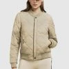 Khujo LEONA - Kurtka Bomber - Beige