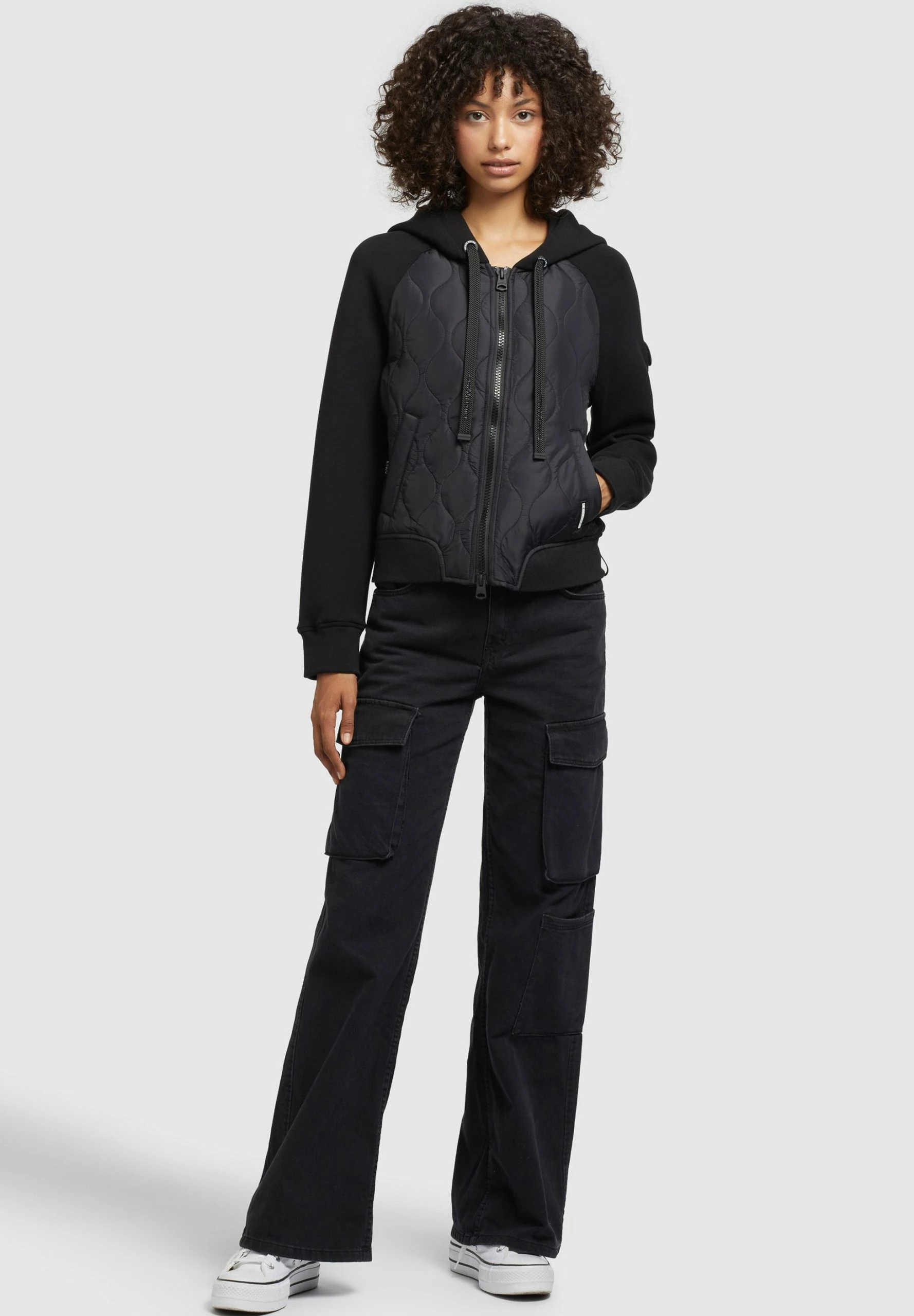 Khujo MAREN - Kurtka Przejściowa - Schwarz 8 Khujo MAREN - Kurtka Przejściowa - Schwarz - obrazek 8