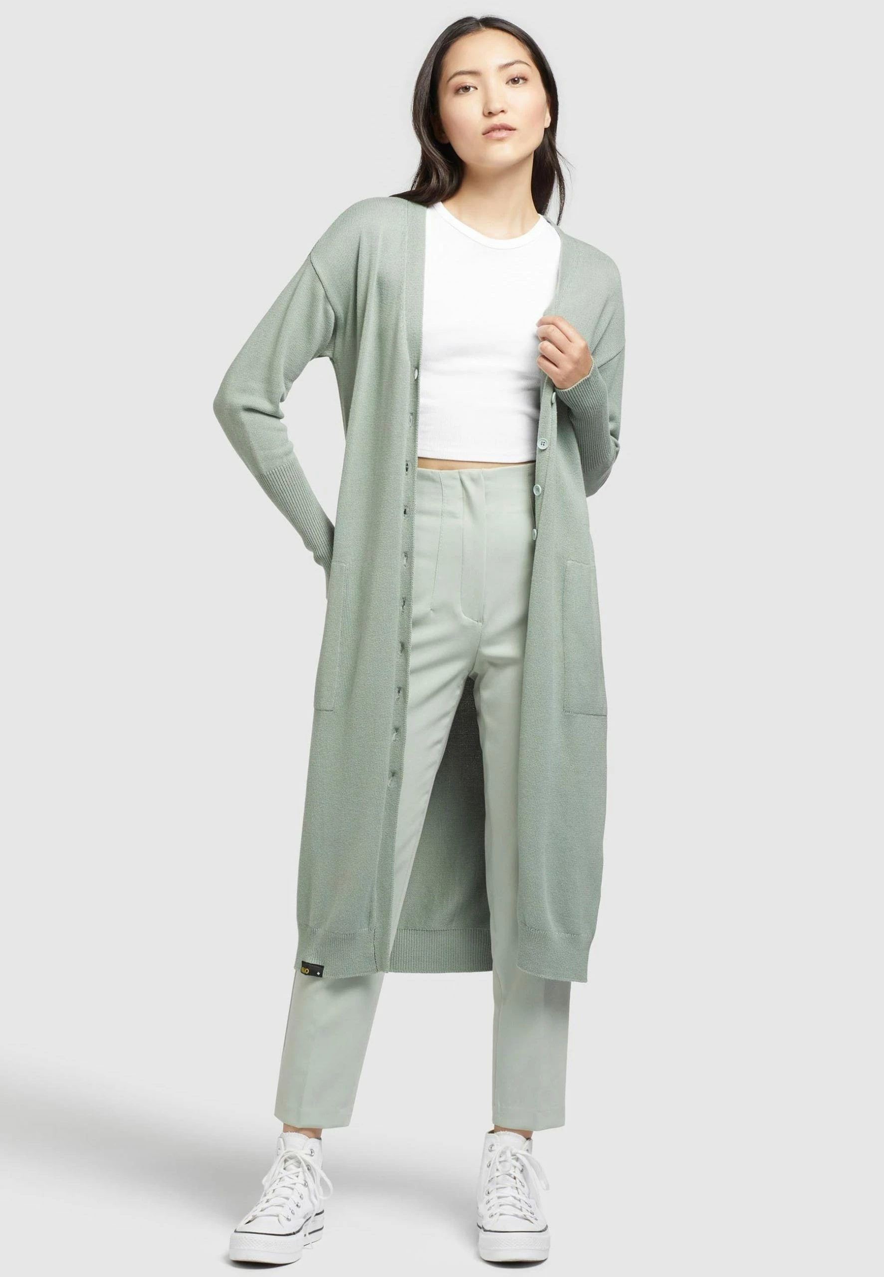 Khujo ELINA - Krótki Płaszcz - Mintgrün 2 Khujo ELINA - Krótki Płaszcz - Mintgrün - obrazek 2