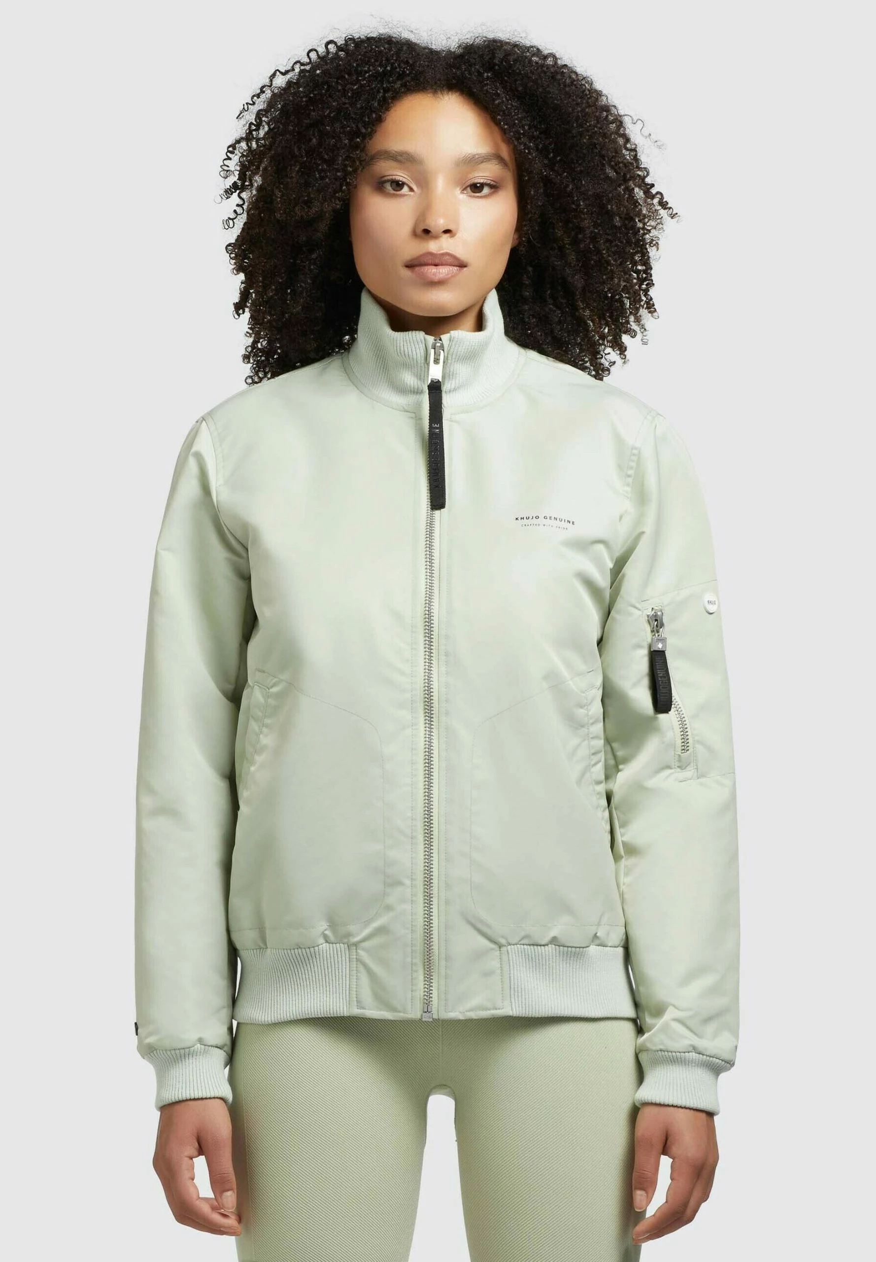 Khujo LOVA - Kurtka Przejściowa - Blassgrün 1 Khujo LOVA - Kurtka Przejściowa - Blassgrün