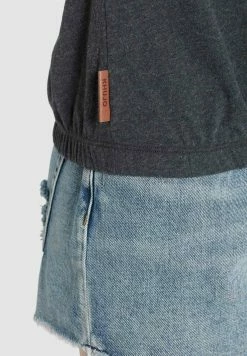 Khujo MARIKA - T-shirt Z Nadrukiem - Dunkelgrau Meliert -Khujo Sklep fa6f784f709f49e0be58039f38c8b2f9