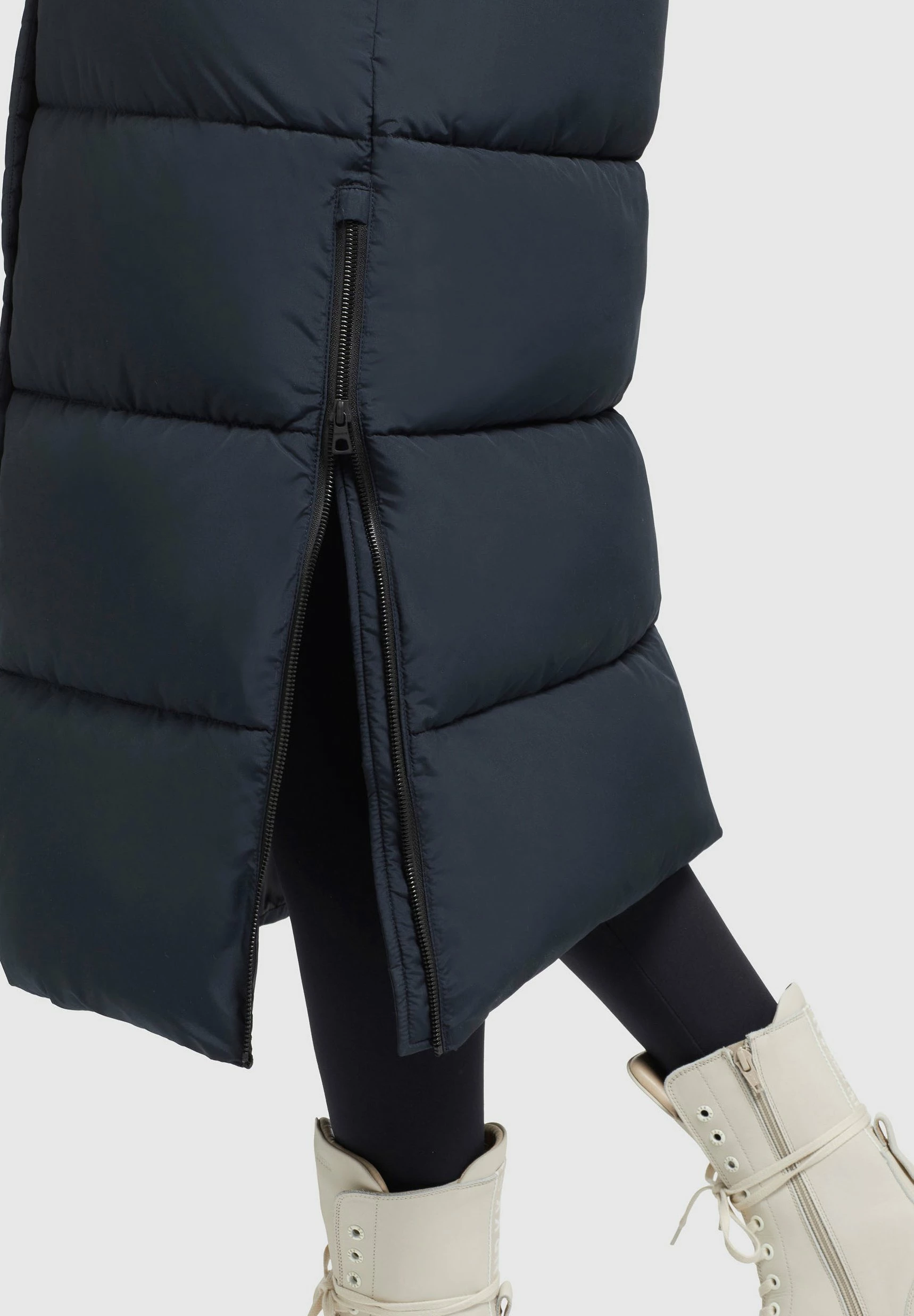 Khujo SHIMANTA2 - Płaszcz Zimowy - Schwarzblau 8 Khujo SHIMANTA2 - Płaszcz Zimowy - Schwarzblau - obrazek 8