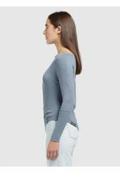 Khujo SHEA - Sweter - Blau -Khujo Sklep ffaa402fe82c441484596f700f960f45